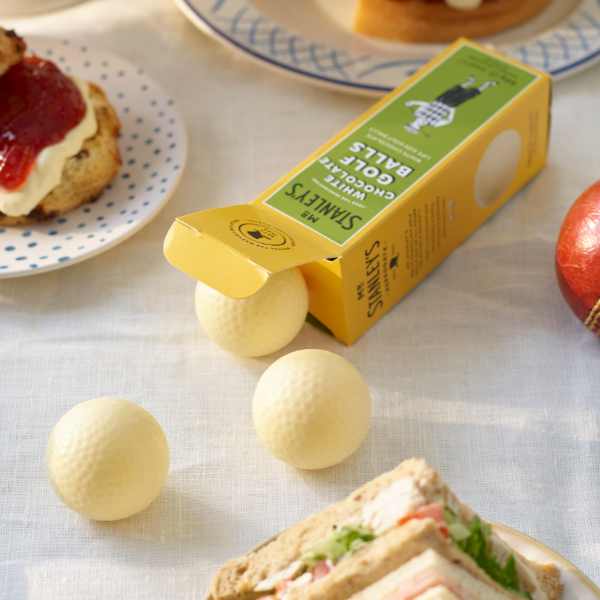 White Chocolate Golf Balls